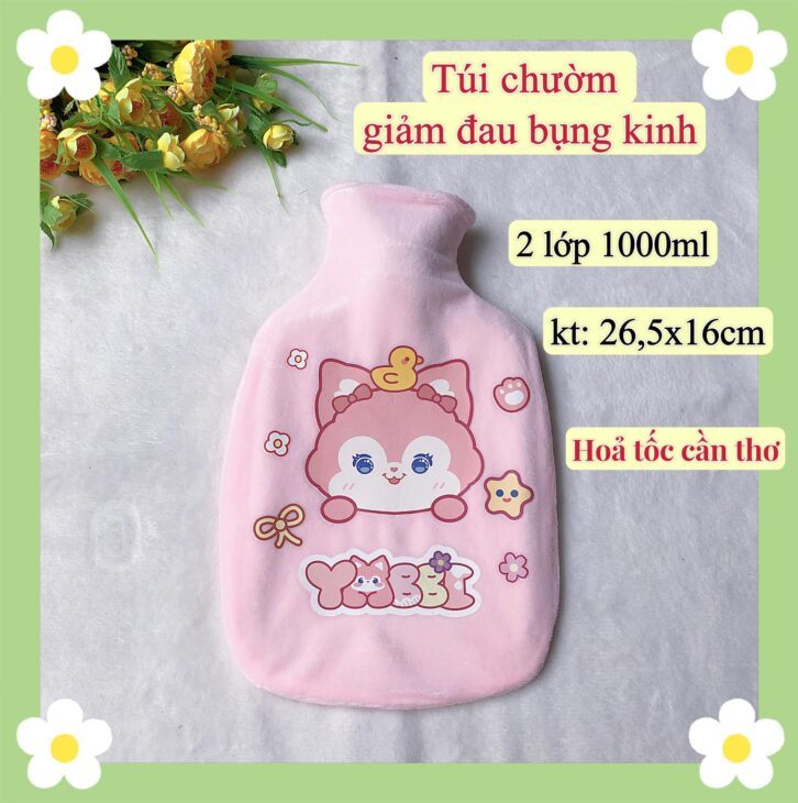 Túi chườm đánh bay cơn đau bụng kinh nam tặng nữ có sẵn cần thơ