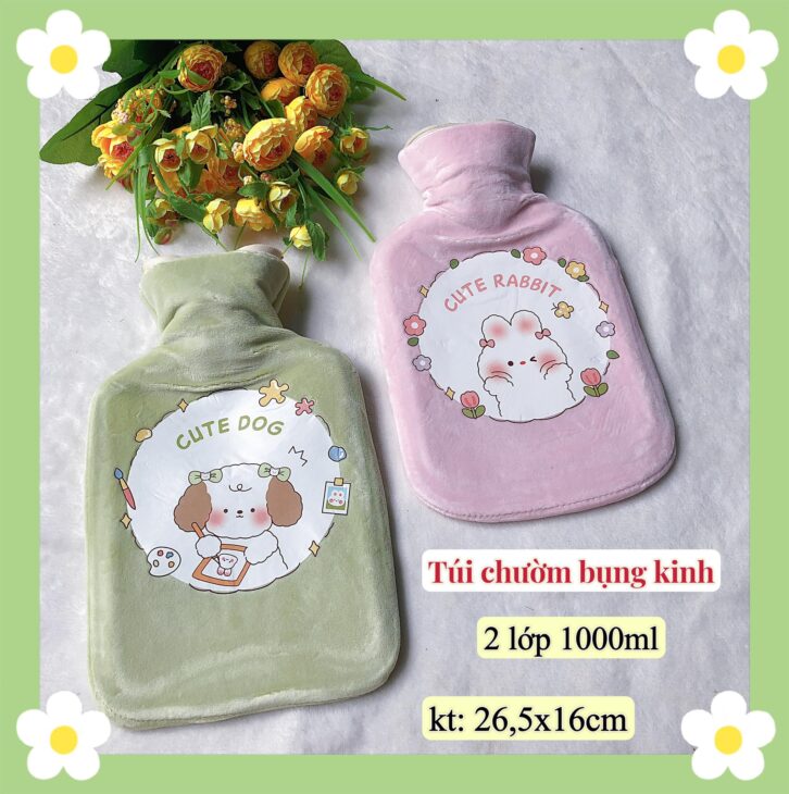 Túi chườm đánh bay cơn đau bụng kinh nam tặng nữ có sẵn cần thơ
