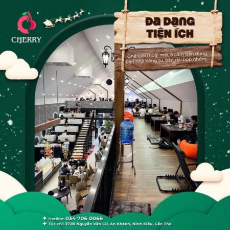 Cherry’s coffee House – Không gian lý tưởng cho tín đồ deadline