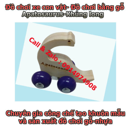 Xe đồ chơi con vật bằng gỗ -chuyên sản xuất gia công theo yêu cầu