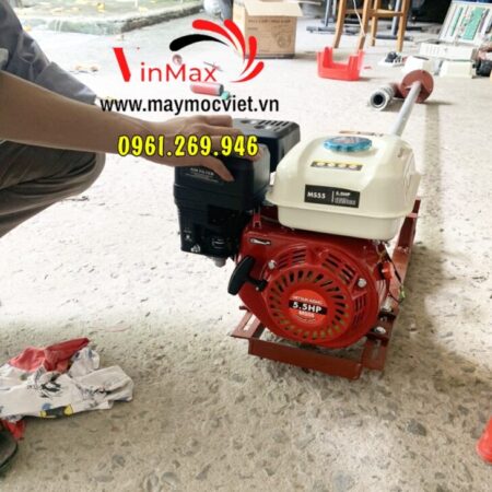 Máy bơm hút bùn, chất thải, hút cát cần cứng động cơ xăng 6.5HP