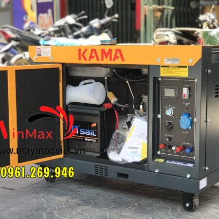 Máy phát điện 6kw chạy dầu Kama 8800 có cổng ATS