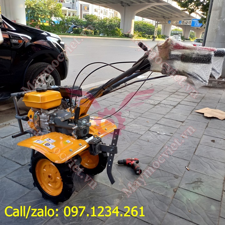 Máy xới đất mini chạy xăng Kawasaki KW170 giá rẻ