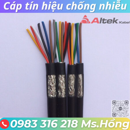 Cáp tín hiệu 6c x 0.22 chống nhiễu AltekKabel