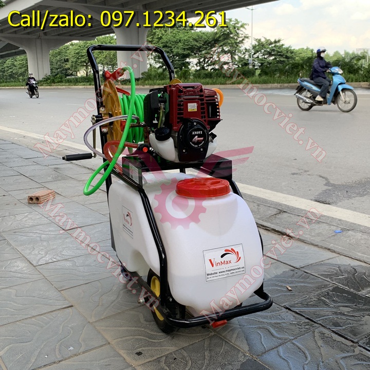 Máy phun thuốc xe đẩy 4 thì SV50 giá rẻ