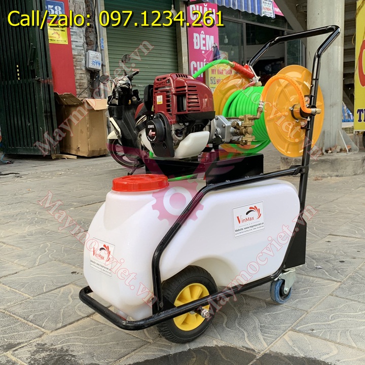 Máy phun thuốc xe đẩy 4 thì SV50 giá rẻ