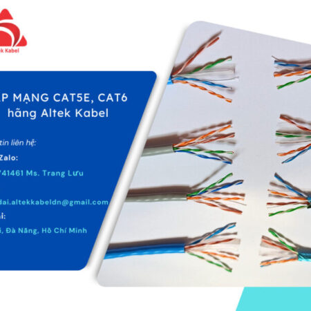 Cáp mạng chống nhiễu Cat6 Altek Kabel