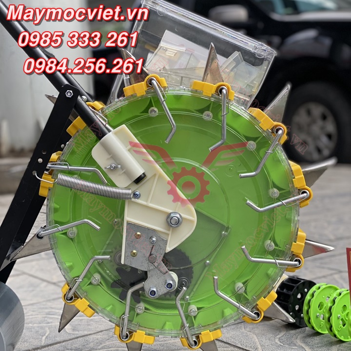 GÍA RẺ Máy gieo hạt đậu ngô máy bón phân gốc cây 12 răng Vinmax VMG989