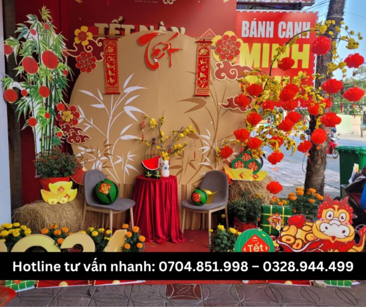 Thi công backdrop tại cần thơ giá hợp lí