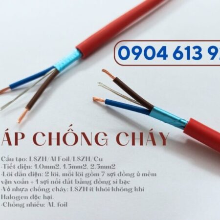 Dây tín hiệu xoắn chống cháy chống nhiễu 2×1.5mm Altek Kabel