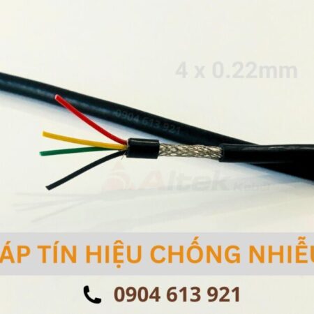 Cáp tín hiệu chống nhiễu 4×0.22mm/6×0.22mm Đà Nẵng, HN, HCM