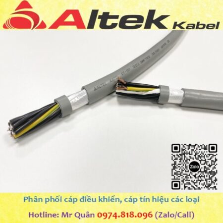 Phân phối dây tín hiệu cvv 12×0.5 – hàng chính hãng Altek Kabel