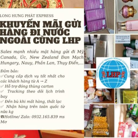 Gửi hàng đi Mỹ tại Cần Thơ