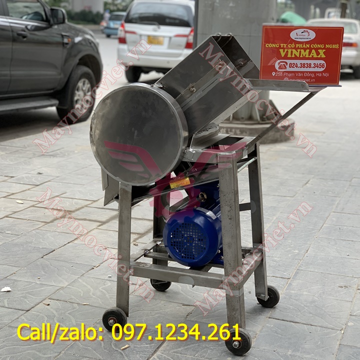 Máy xay đá cây 3 pha inox Vinmax