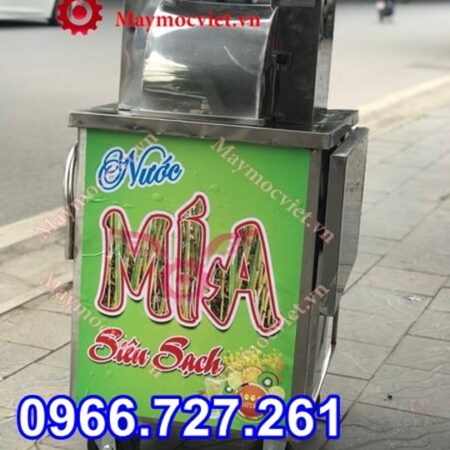 Máy ép mía bàn gập, ép mía siêu sạch 1 lần