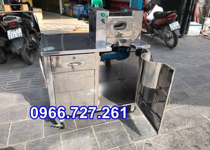 Máy ép nước mía siêu sạch, ép 1 lần ép nước mía bàn dài