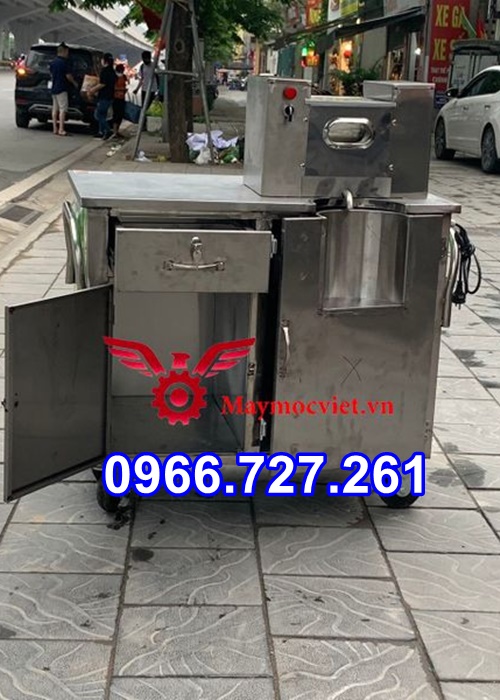 Máy ép nước mía siêu sạch, ép 1 lần ép nước mía bàn dài