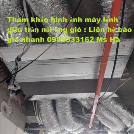 Không gian nào phù hợp để lắp đặt máy lạnh giấu trần nối ống gió ?