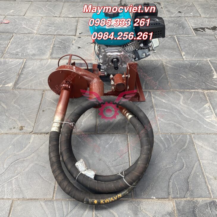 Máy hút bùn biogas chạy xăng 5.5HP giá rẻ – máy bơm nước