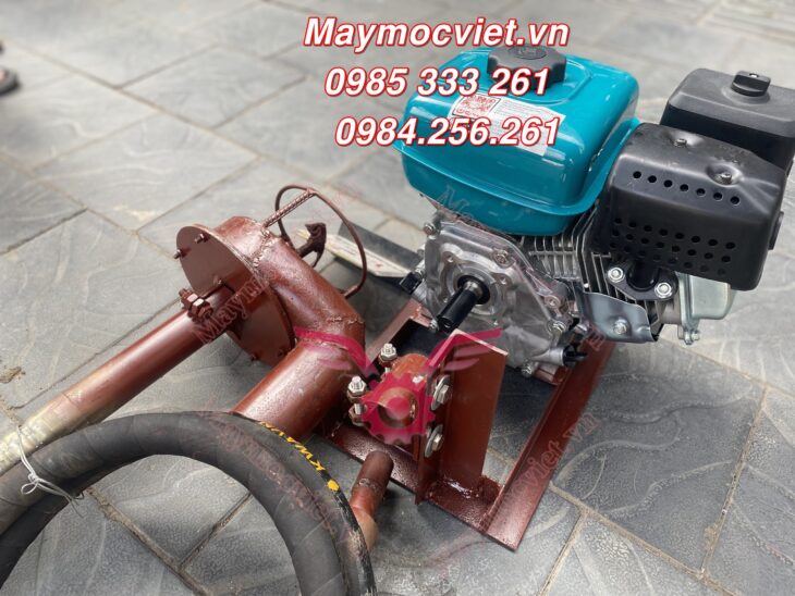 Máy hút bùn biogas chạy xăng 5.5HP giá rẻ – máy bơm nước