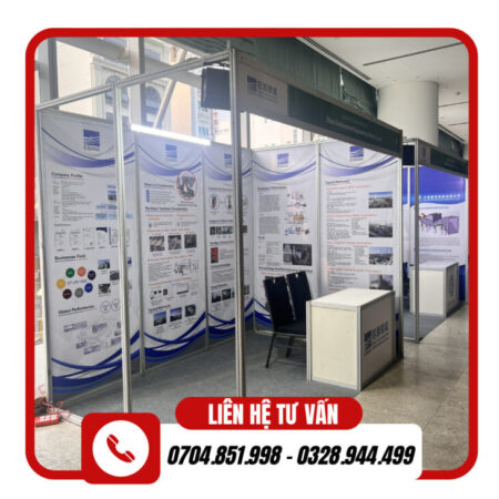 thi công gian hàng sự kiện giá tốt