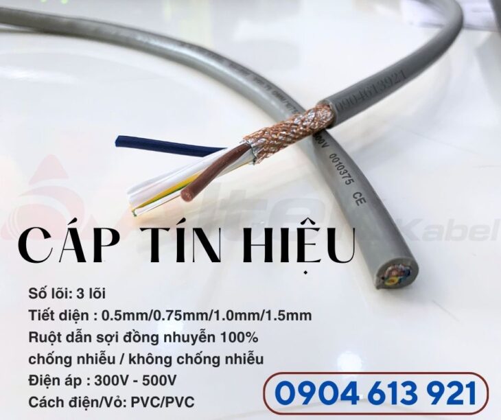 Cáp tín hiệu 3 lõi 0.75mm Altek Kabel SH10375 Đà Nẵng