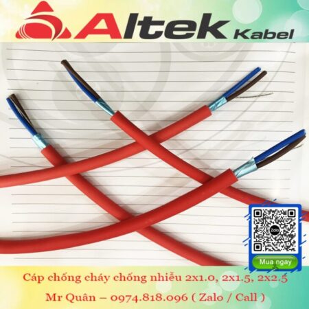 Altek Kabel: Cáp chống cháy chống nhiễu giá rẻ