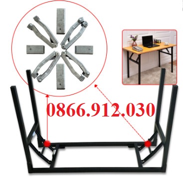 Pát sắt bản lề cho bàn xếp gọn