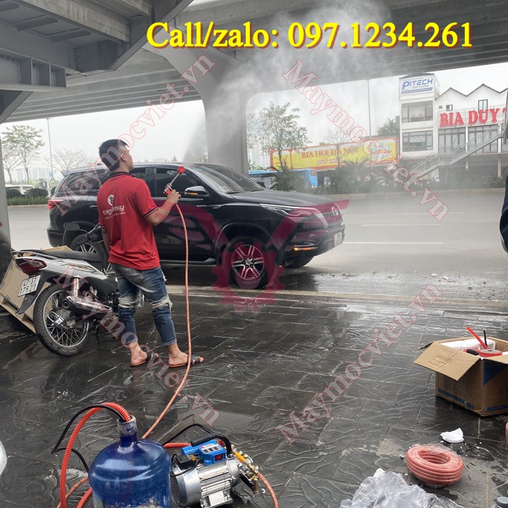 Máy phun thuốc xách tay chạy điện Turbo TB1100 giá rẻ