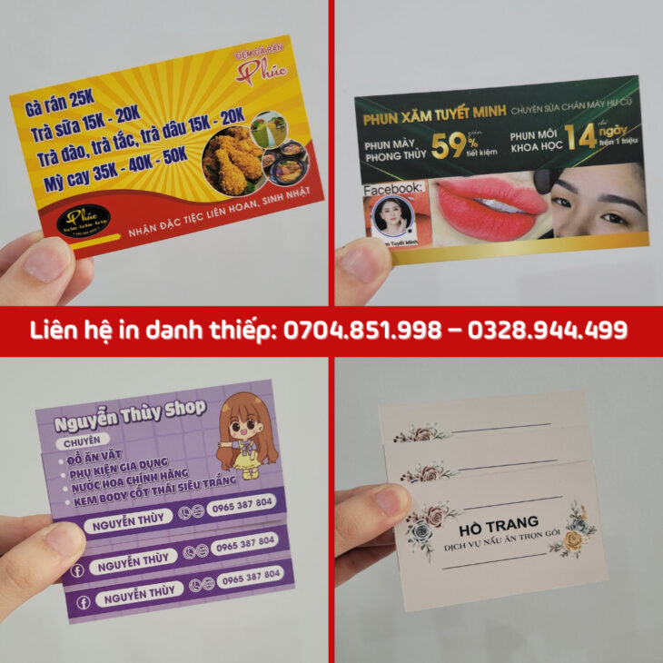 in danh thiếp tem nhãn cần thơ