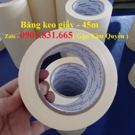 Xưởng Sản Xuất và Cung Cấp Sỉ Băng Keo Giấy – Chất Lượng, Giá Tốt