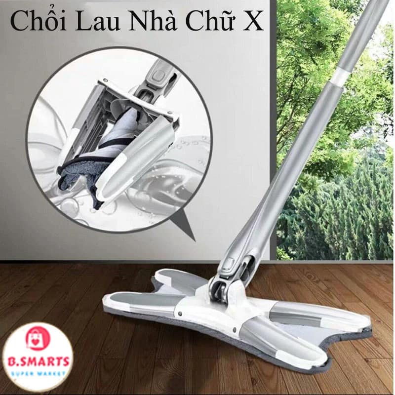CÂY LAU NHÀ CHỮ X ĐA NĂNG