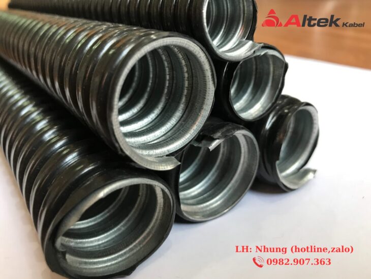 Ống ruột gà luồn dây điện lõi thép sỉ lẻ