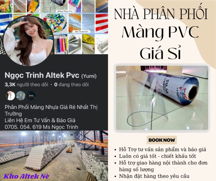 Màng nhựa pvc trong suốt giá bao nhiêu ???