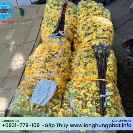 Gửi hoa giả trang trí tết, bánh mứt tết đi Canada chỉ từ 18x.000 vnd/kg