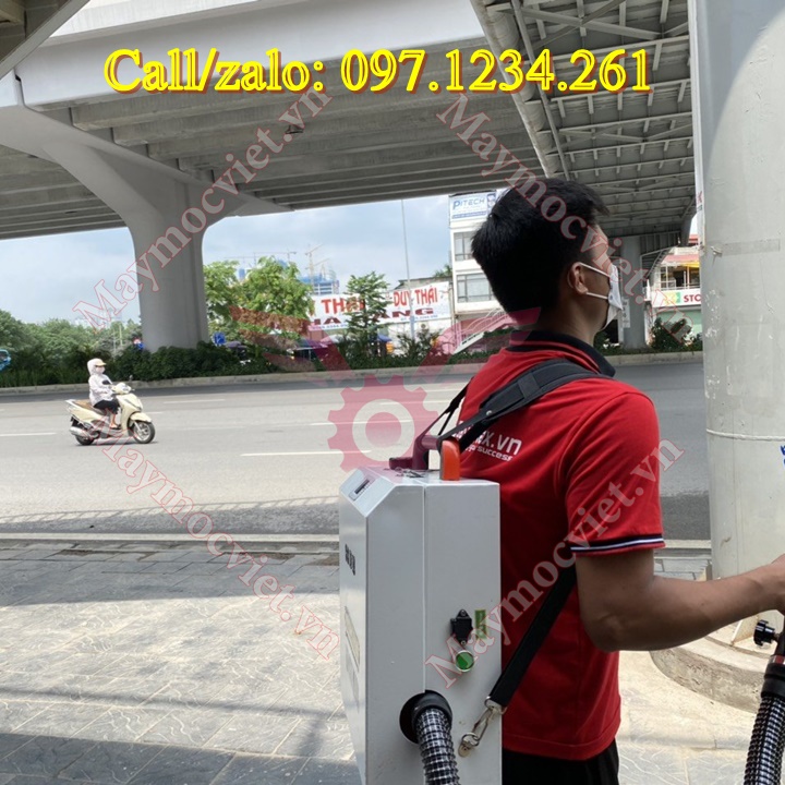 Máy phun sương leo cầu thang dùng pin 3WQ-500 giá rẻ