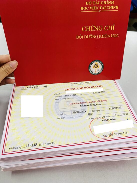 KHÓA HỌC KẾ TOÁN TỔNG HỢP THỰC HÀNH