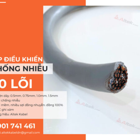 Dây cáp điều khiển chống nhiễu 30×0.75mm2