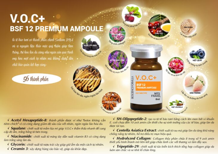 Góc tuyển sỉ – Dòng sản phẩm chăm sóc da Tế Bào Tươi V.O.C+