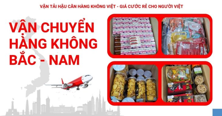 Vận chuyển hàng Bắc Nam bằng hàng không