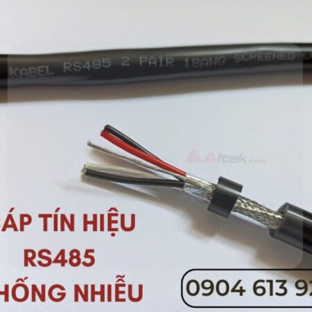 Cáp tín hiệu RS485 vặn xoắn chống nhiễu 2 pair 22AWG Altek Kabel