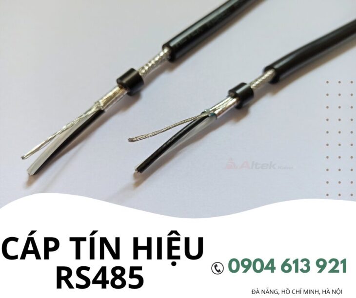 Cáp tín hiệu RS485 vặn xoắn chống nhiễu 2 pair 22AWG Altek Kabel