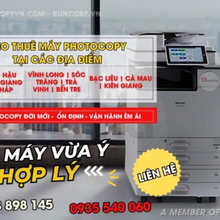 [Chuyên] Cho Thuê Máy Photocopy Tại Cần Thơ | Toàn Miền Tây