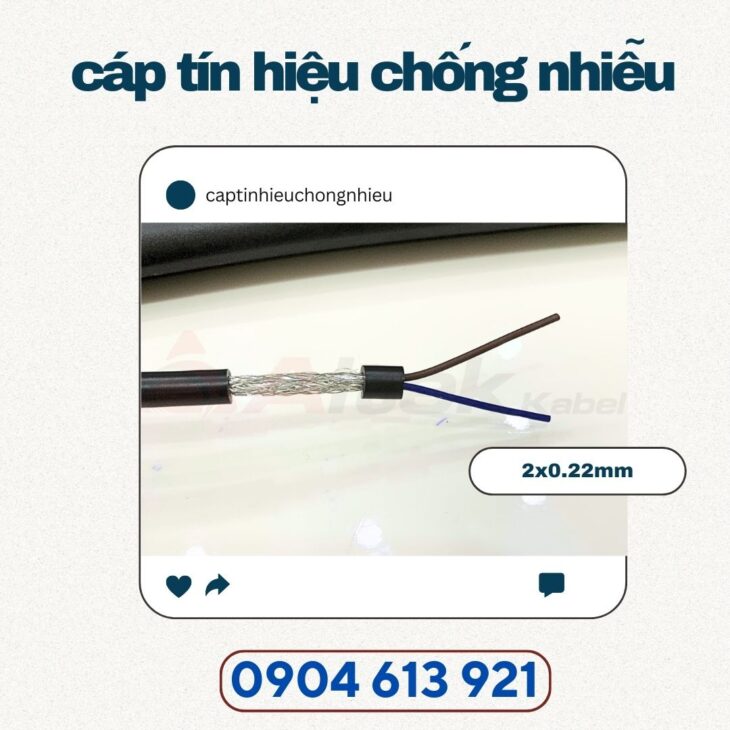 Cáp tín hiệu chống nhiễu 24AWG Altek Kabel 2/4/6/8