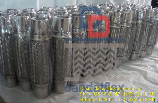 Ống mềm chống rung động cơ, Ruột gà ô tô, Khớp giảm chấn inox
