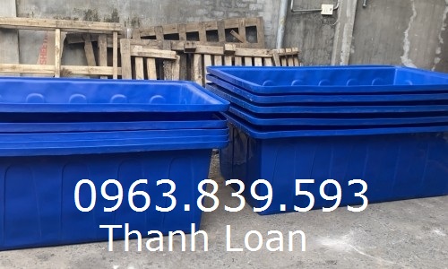 Thùng chữ nhật nuôi cá dung tích 1700L giá tốt / Lh 0963 839 593 Ms.Loan