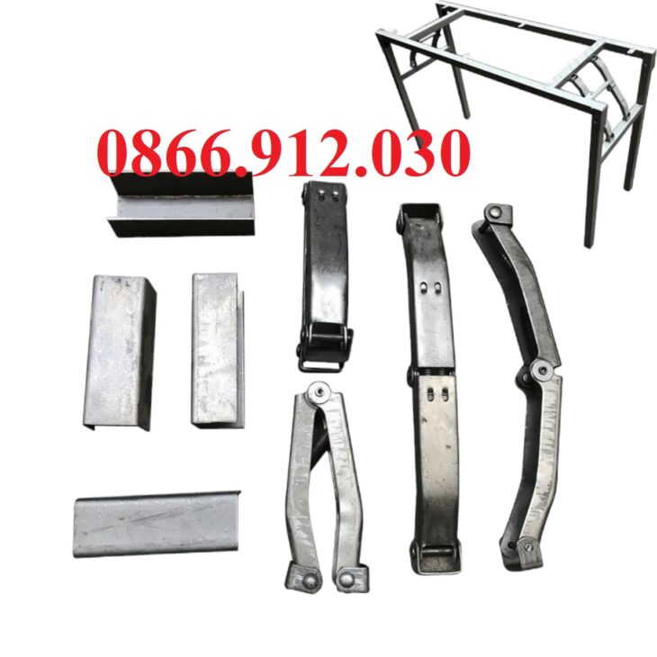 Bộ pát gấp gọn dùng cho chân bàn xếp gọn
