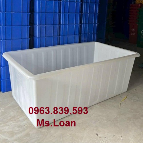 Thùng chữ nhật nuôi cá dung tích 1700L giá tốt / Lh 0963 839 593 Ms.Loan