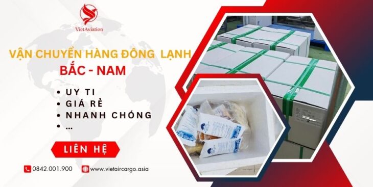 Vận chuyển hàng đông lạnh Bắc – Nam uy tín