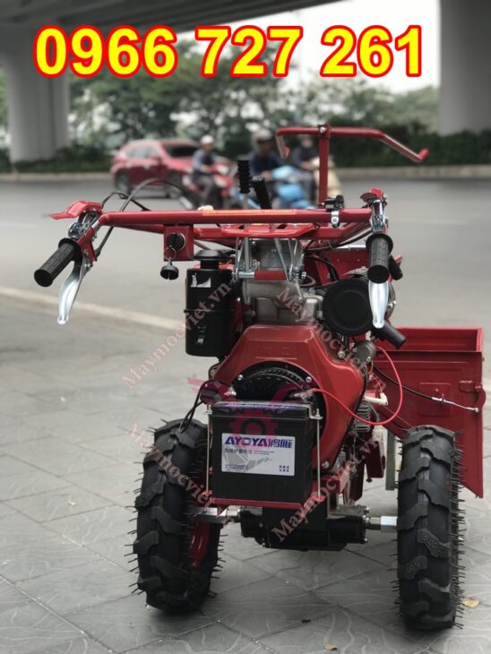 Máy thu hoạch ngô, máy thu hoạch bắp đa năng chạy dầu đề điện Kawasaki KW120D